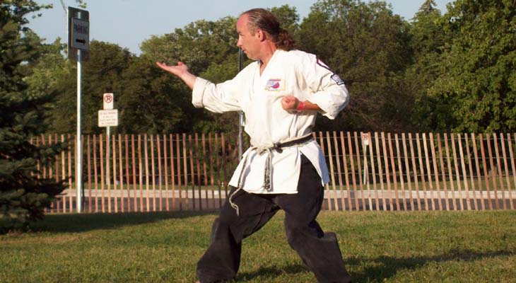 Budo Martial Arts Sensei Dombeck Block