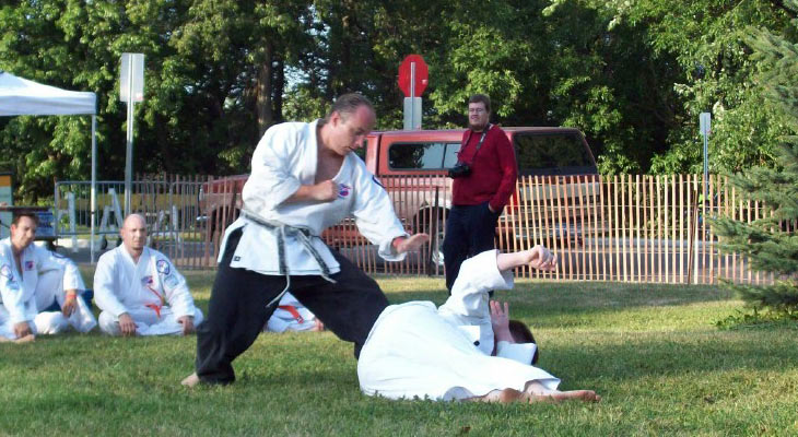 Budo Martial Arts Sensei Dombeck Throw